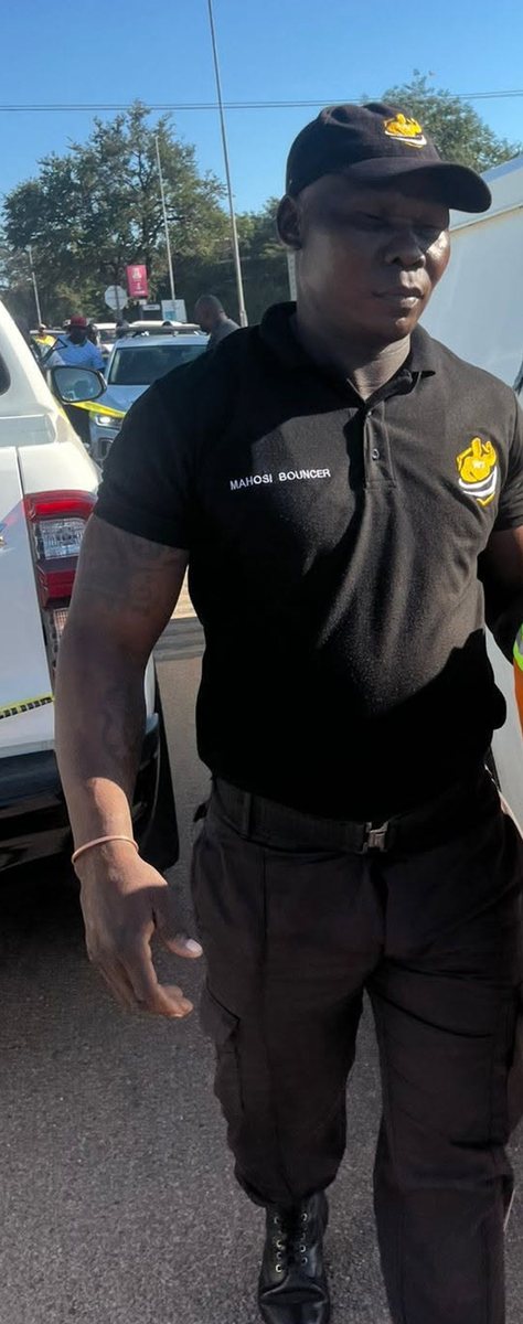 Mahosi bouncer on duty